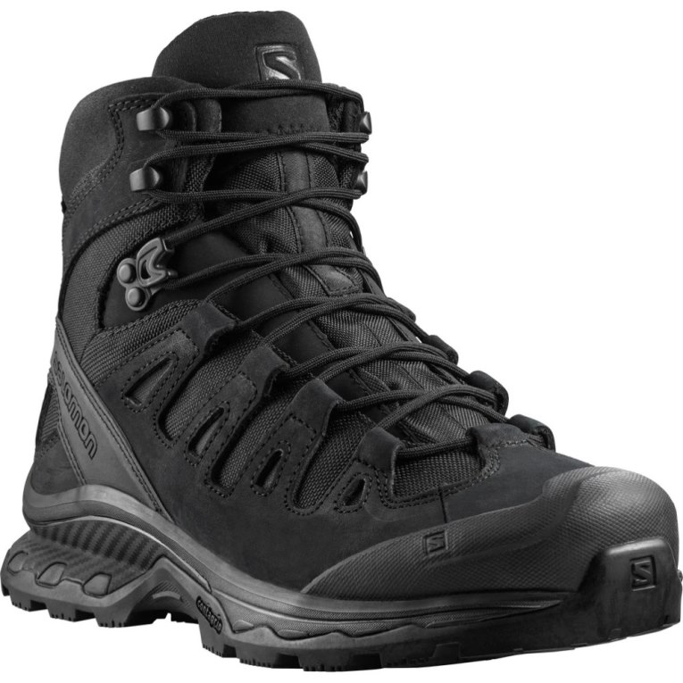 Botas Tácticas Salomon Quest 4d Forces 2 EN Hombre Negros | MX NDJH459